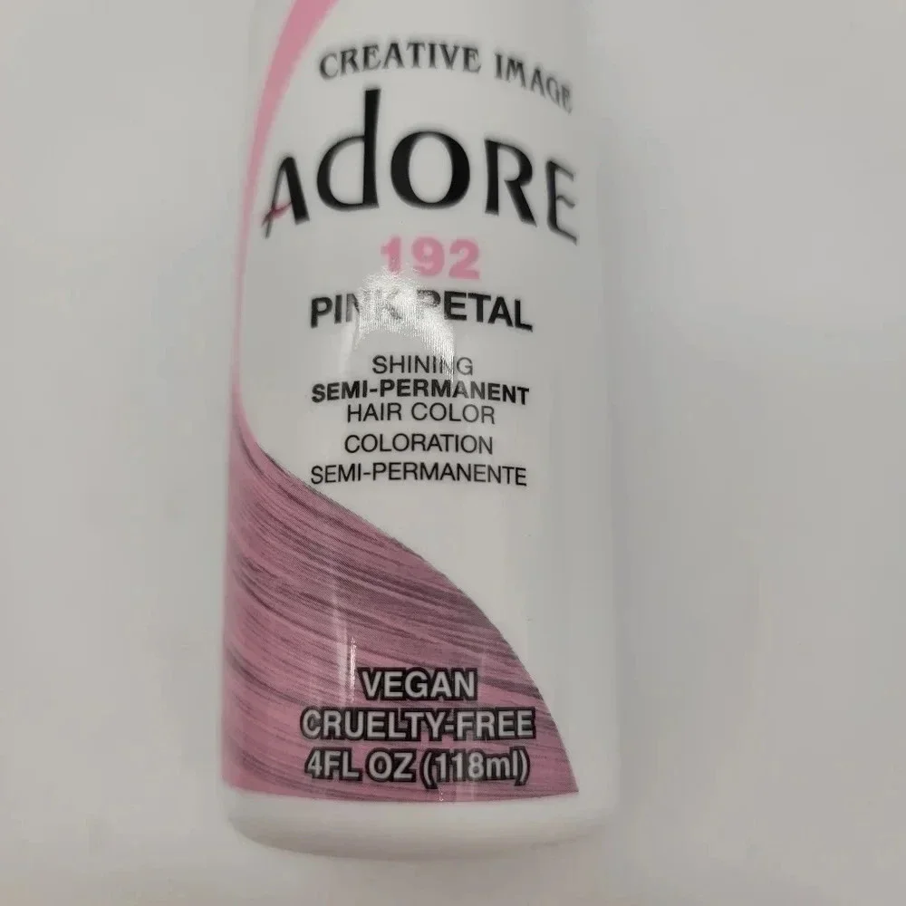 Creative Images Systems Adore Semi-Permanent Haircolor 192 Pink Petal 4oz 118ml
